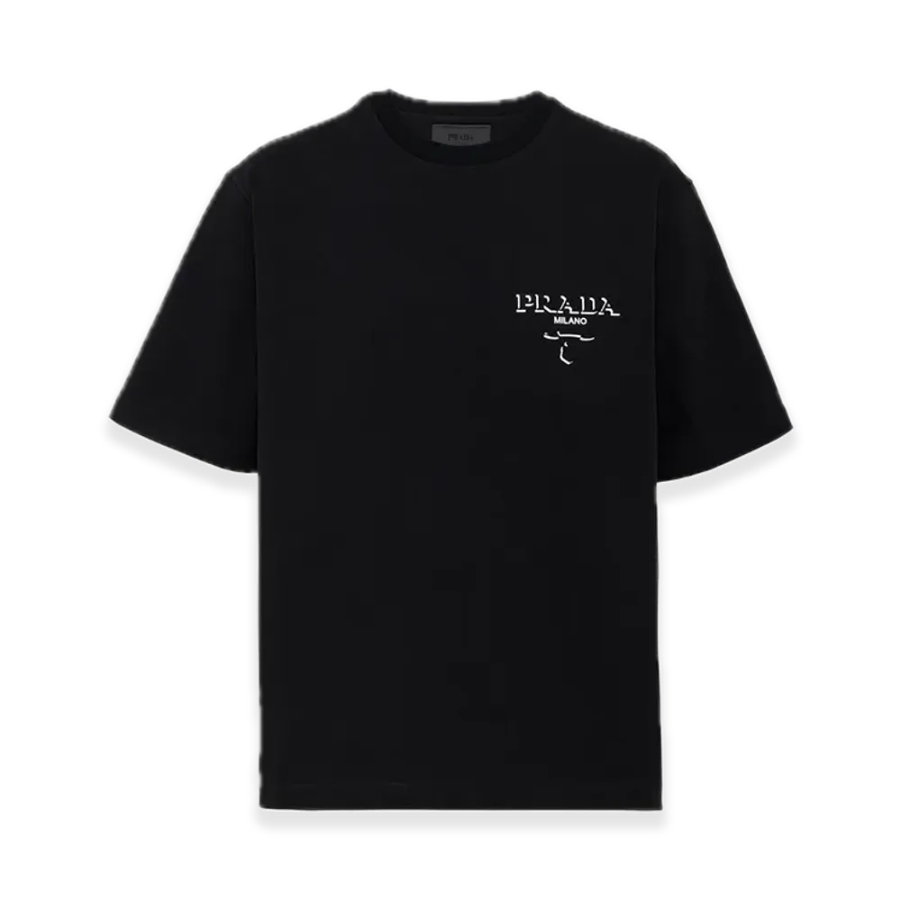PRADA Cotton Tee "Black"
