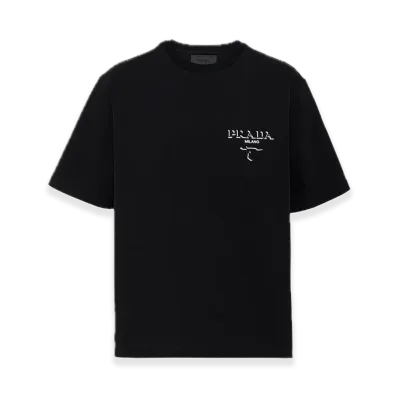 PRADA Cotton Tee "Black"