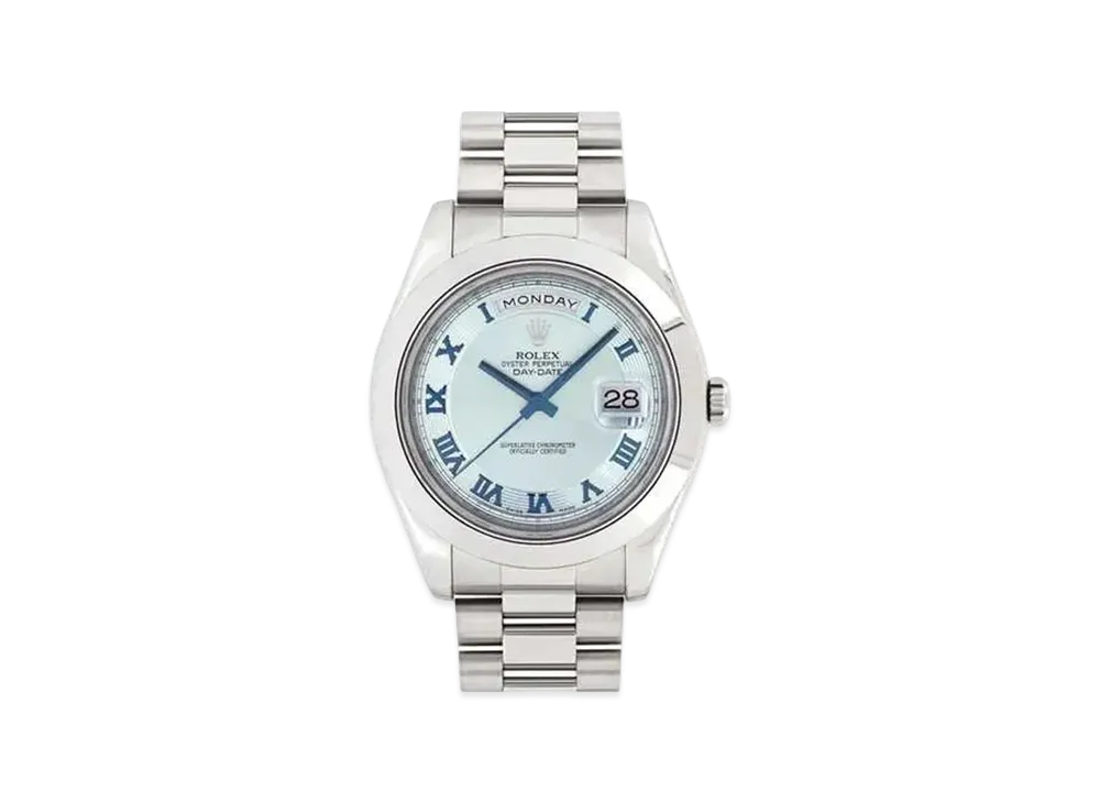 ROLEX Day-Date II "Ice Blue" 218206