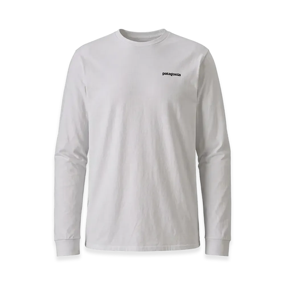 Patagonia Long Sleeve T-Shirts "White"