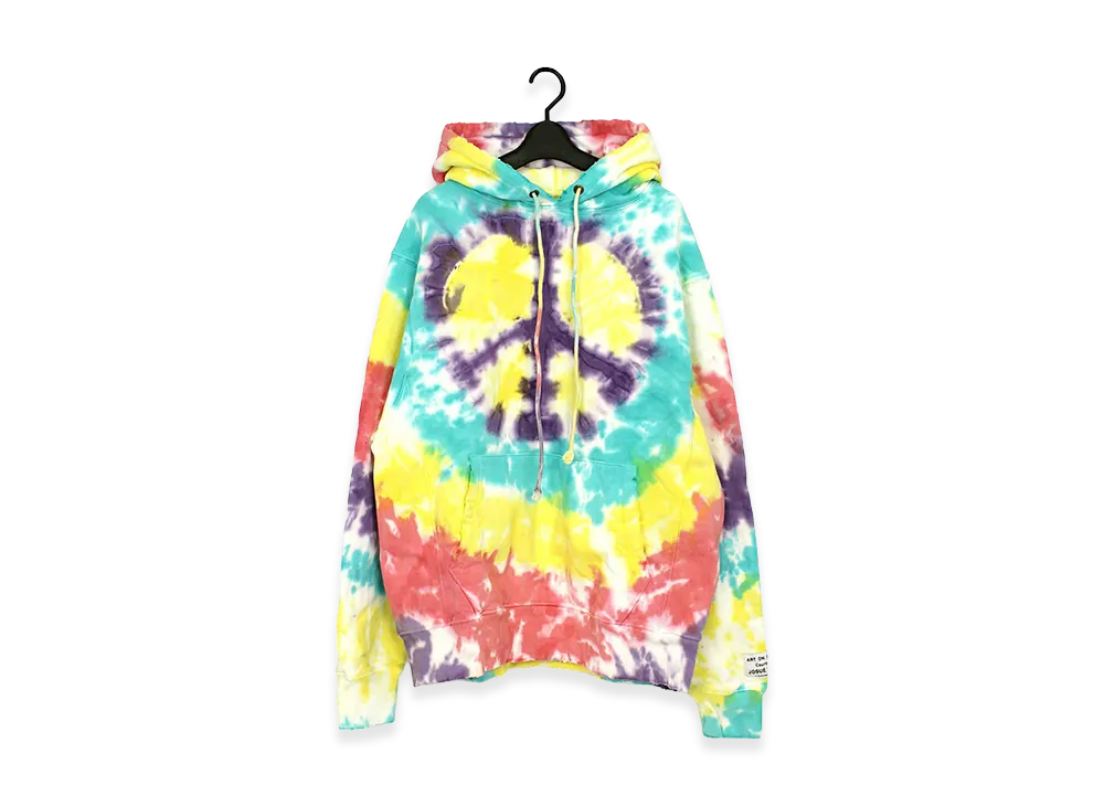 GALLERY DEPT. Peace Sign Tie Dye Hoodie