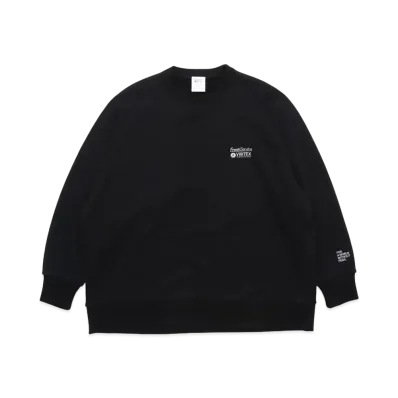 FreshService VIBTEX for Freshservice Sweat Crew Neck Pullover "Black"