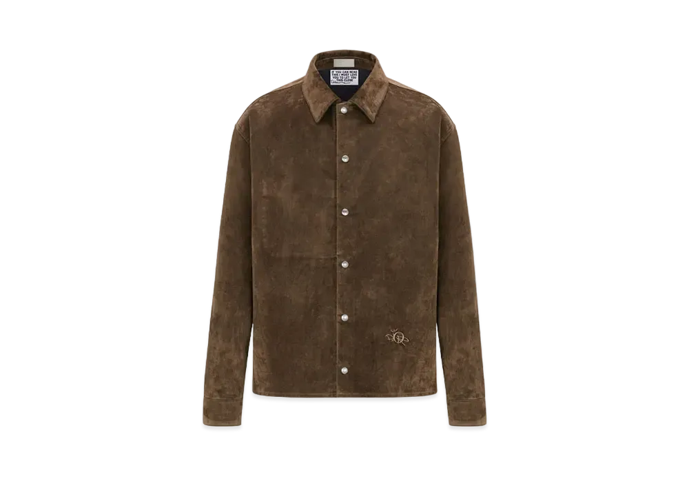 Dior x Cactus Jack Oversize Oversized Shirt "Mocha Brown"