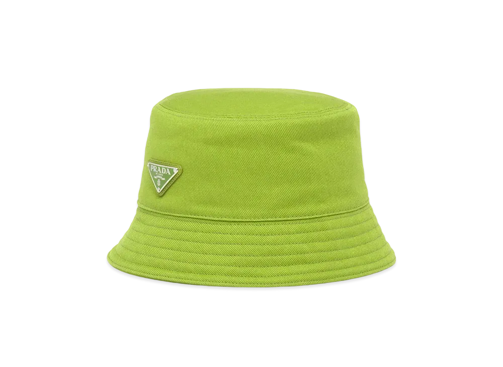 PRADA Drill Bucket Hat "Light Green"