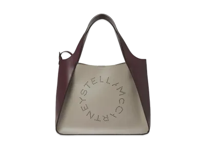 Stella McCartney Stella Logo Crossbody Bag "Moss/Wine"