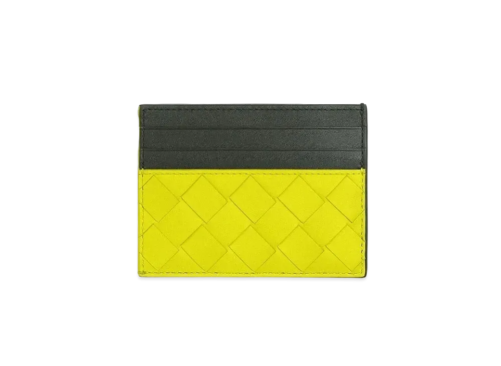 Bottega Veneta Credit Card Case "Kiwi/Camping"