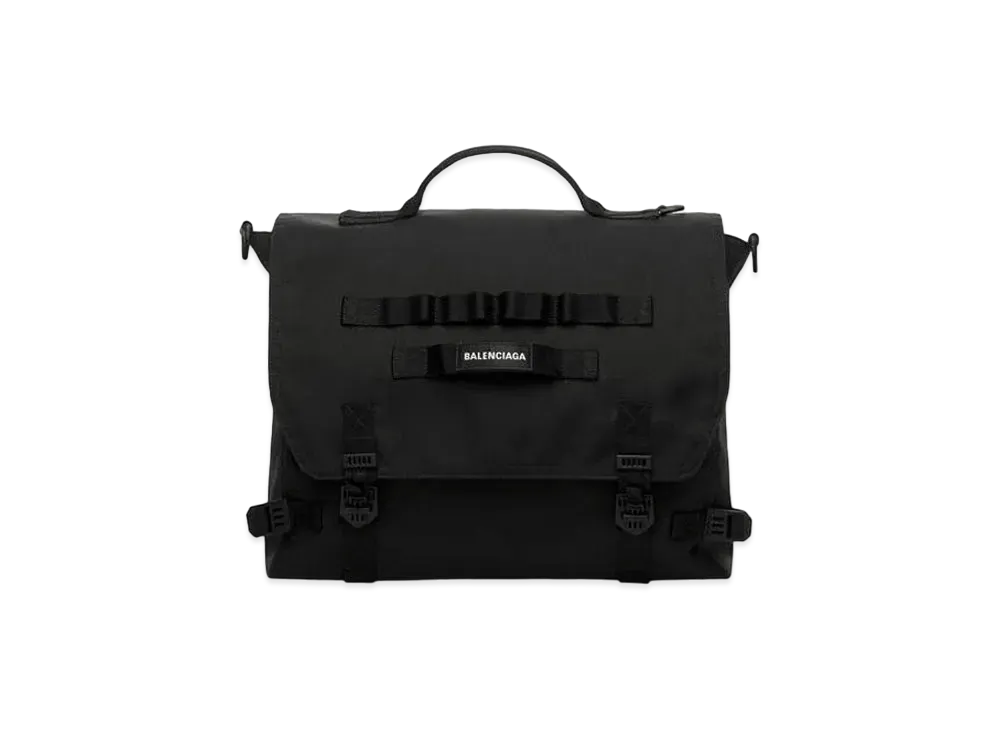 BALENCIAGA Army Messenger Bag "Black"