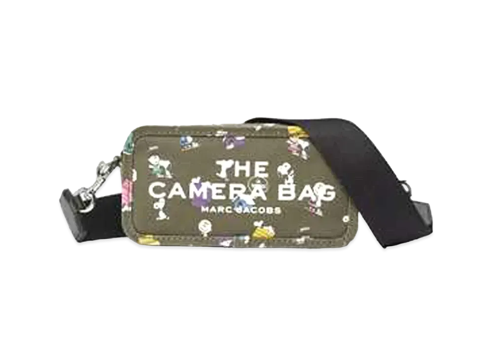 Marc Jacobs Peanuts X Marc Jacobs The Camera Bag "Dark Green Multi"