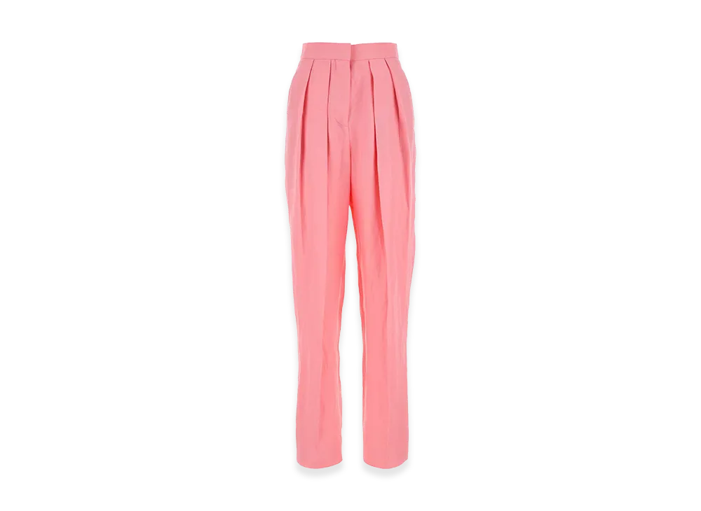STELLA McCARTNEY Women's Viscose Blend Wide-Leg Pant "Pink"