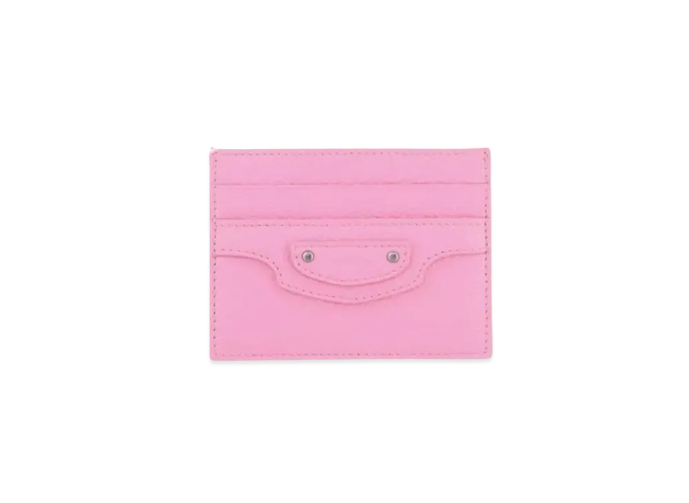 BALENCIAGA Neo Classic Card Holder "Pink"