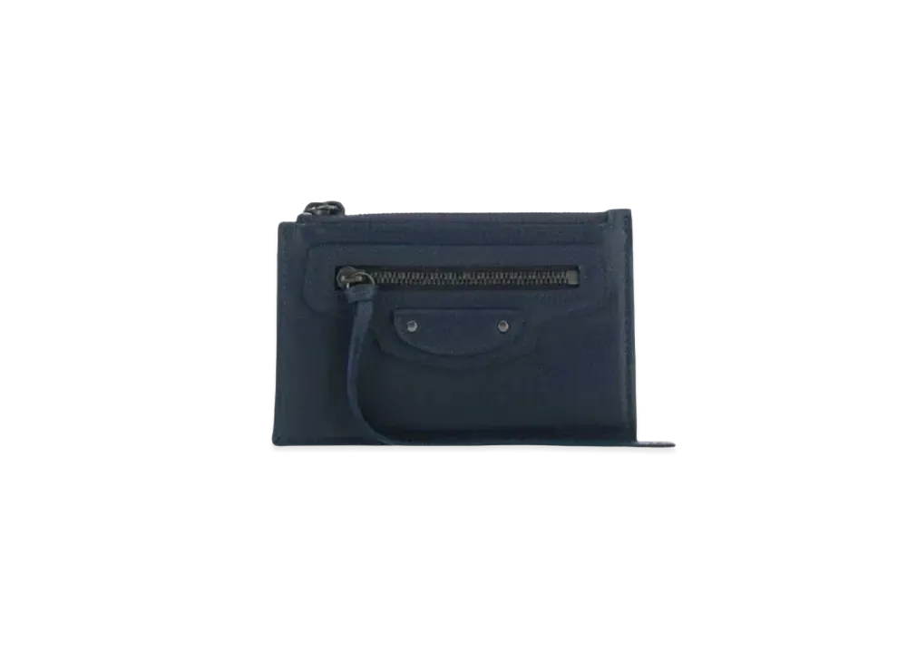 BALENCIAGA Calfskin Wallet "Navy"