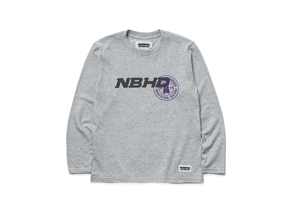 NEIGHBORHOOD Kids OT . Tee LS-3 "Gray"