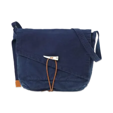 PORTER LUGGAGE LABEL / TRUE BLUE Flap Shoulder Bag (L) "Blue"