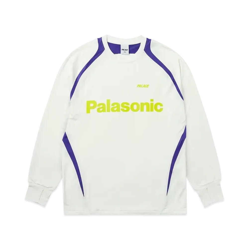 PALACE Trail Runner Longsleeve "White"