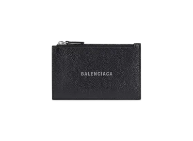BALENCIAGA Cash Large Long Coin and Card Holder Japan Exclusive "Black/Gray"