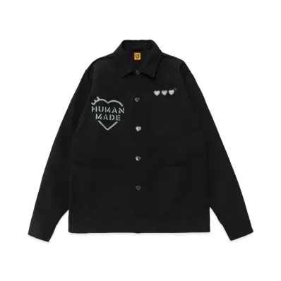 HUMAN MADE Military Overshirt "Navy"