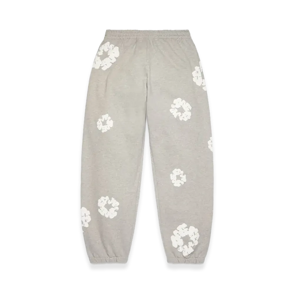 DENIM TEARS Cotton Wreath Sweatpants "Grey"