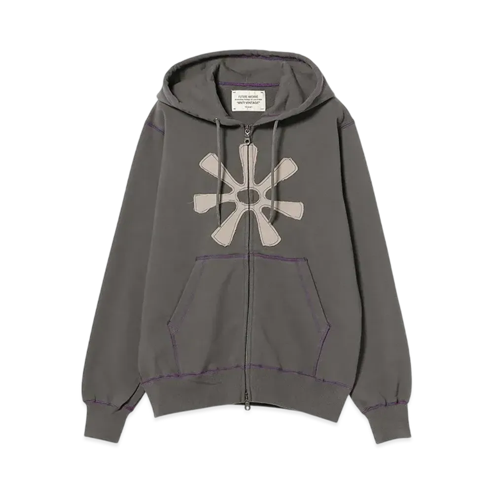 BEAMS FUTURE ARCHIVE x De-void* Zip Up Hoodie "Khaki"