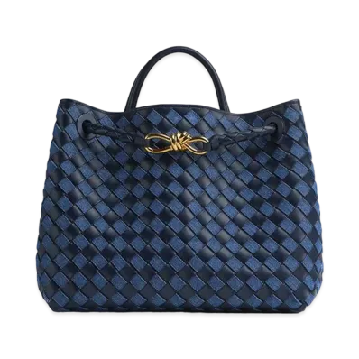 Bottega Veneta Medium Andiamo "Abyss/Indigo"