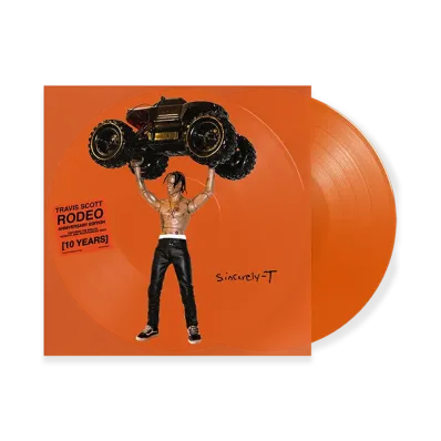 Travis Scott Cactus Jack x RODEO 10 Years Vinyl 2Lp Sincerely-T Edition "Multi"
