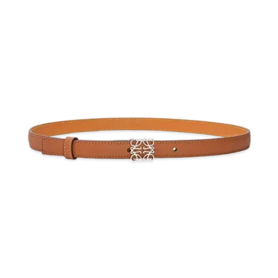 LOEWE Anagram Belt "Tan/Palladium"