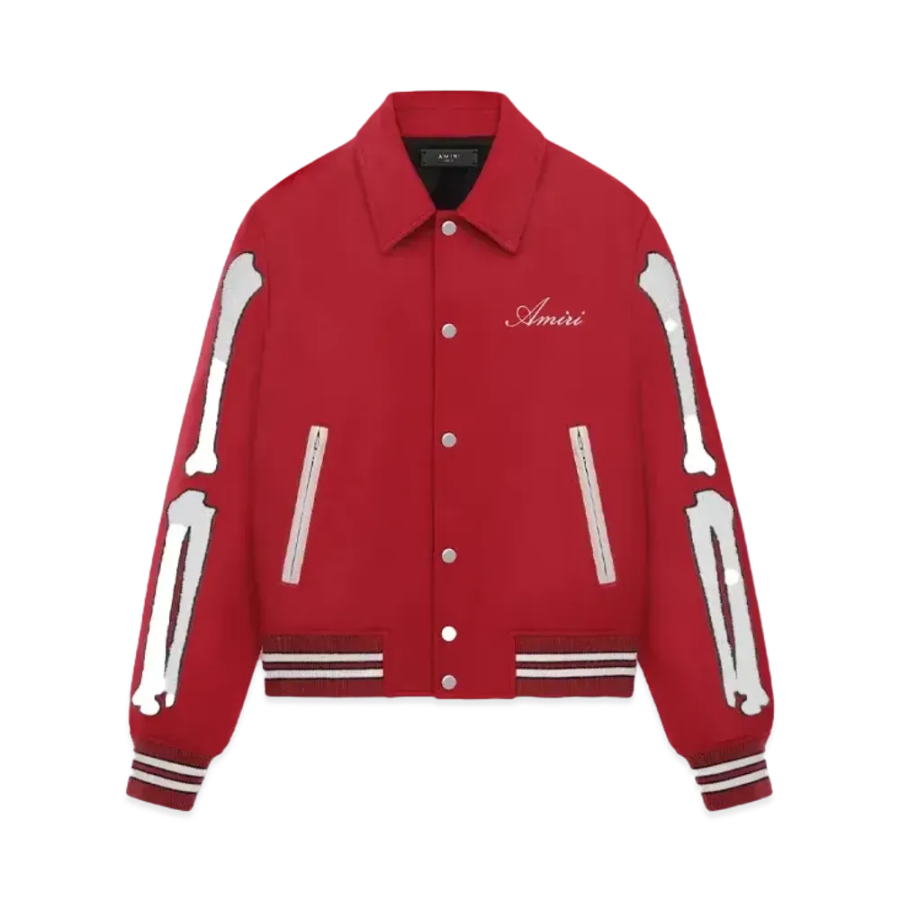 AMIRI Bones Jacket "Red"