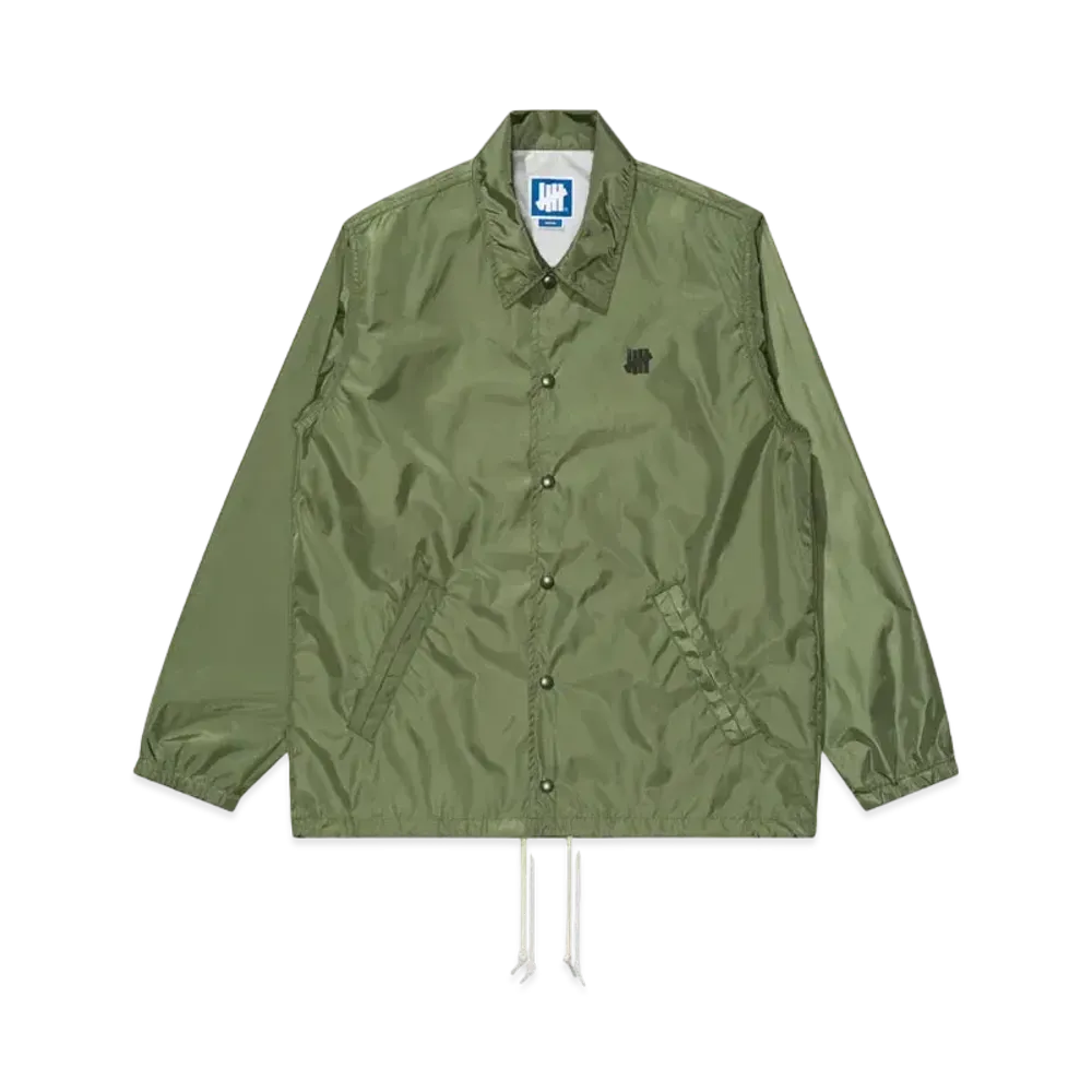 UNDEFEATED Icon Coaches Jacket "Olive"