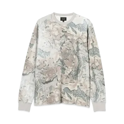 BEAMS Printed Thermal Crewneck Tee "Realtree"