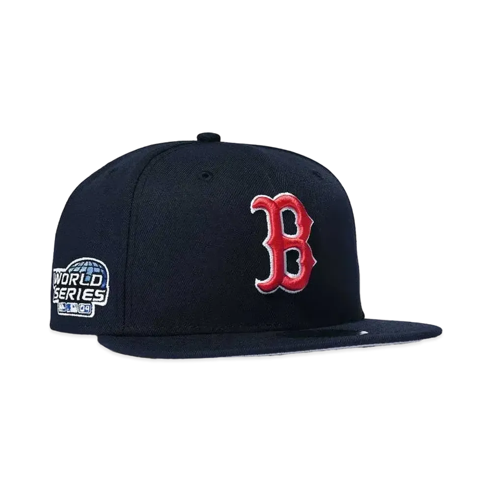 NEW ERA BOSTON RED SOX WS 2004 59FIFTY "NAVY"