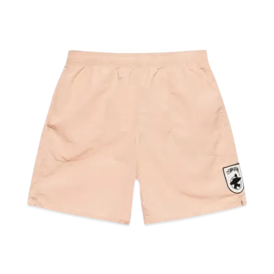 Stussy Surfman Patch Water Shorts "Salmon"