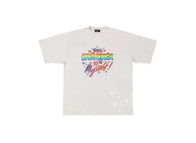 BALENCIAGA 90/10 Large Fit T-shirt "Grey"