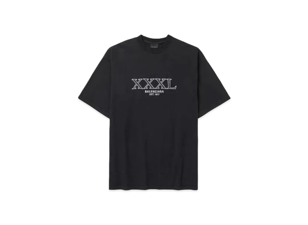 BALENCIAGA 3XL T-shirt "Black"