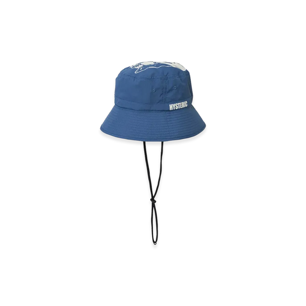 HYSTERIC GLAMOUR See No Evil Adventure Hat "Navy"