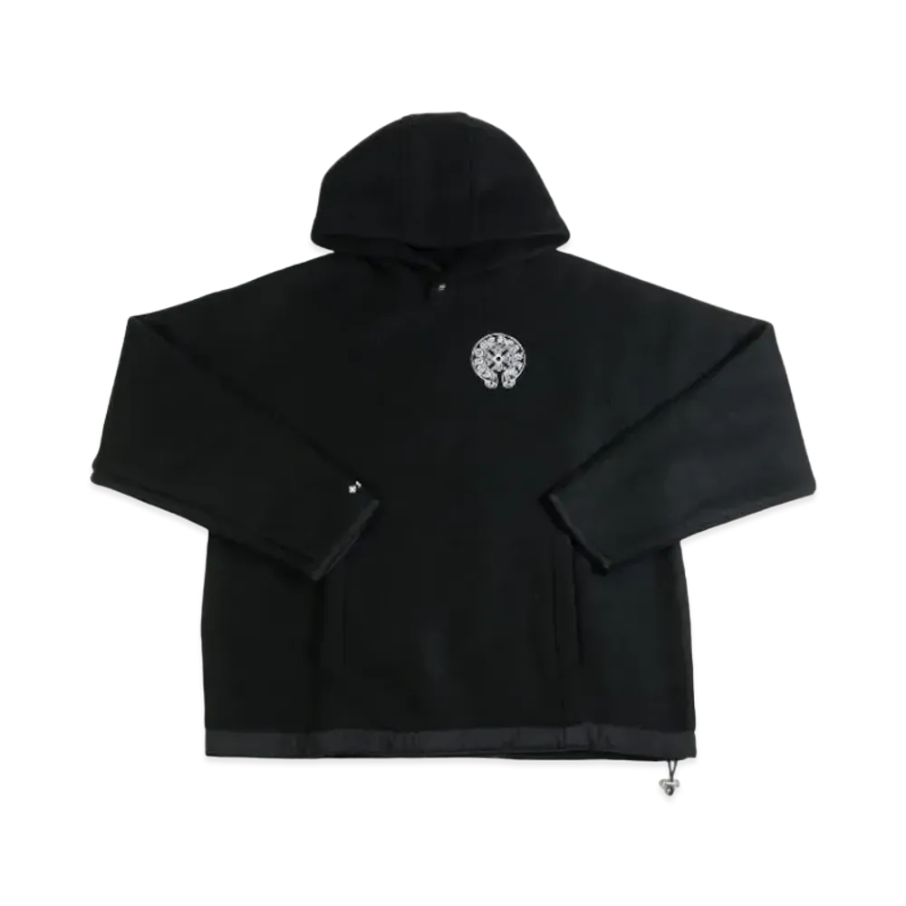 Chrome Hearts GRP Y Not U Detention Fleece Hoodie "Black"