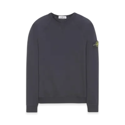 Stone Island 66360 Old Treatment Crewneck Sweatshirt - 23SS "Navy Blue"