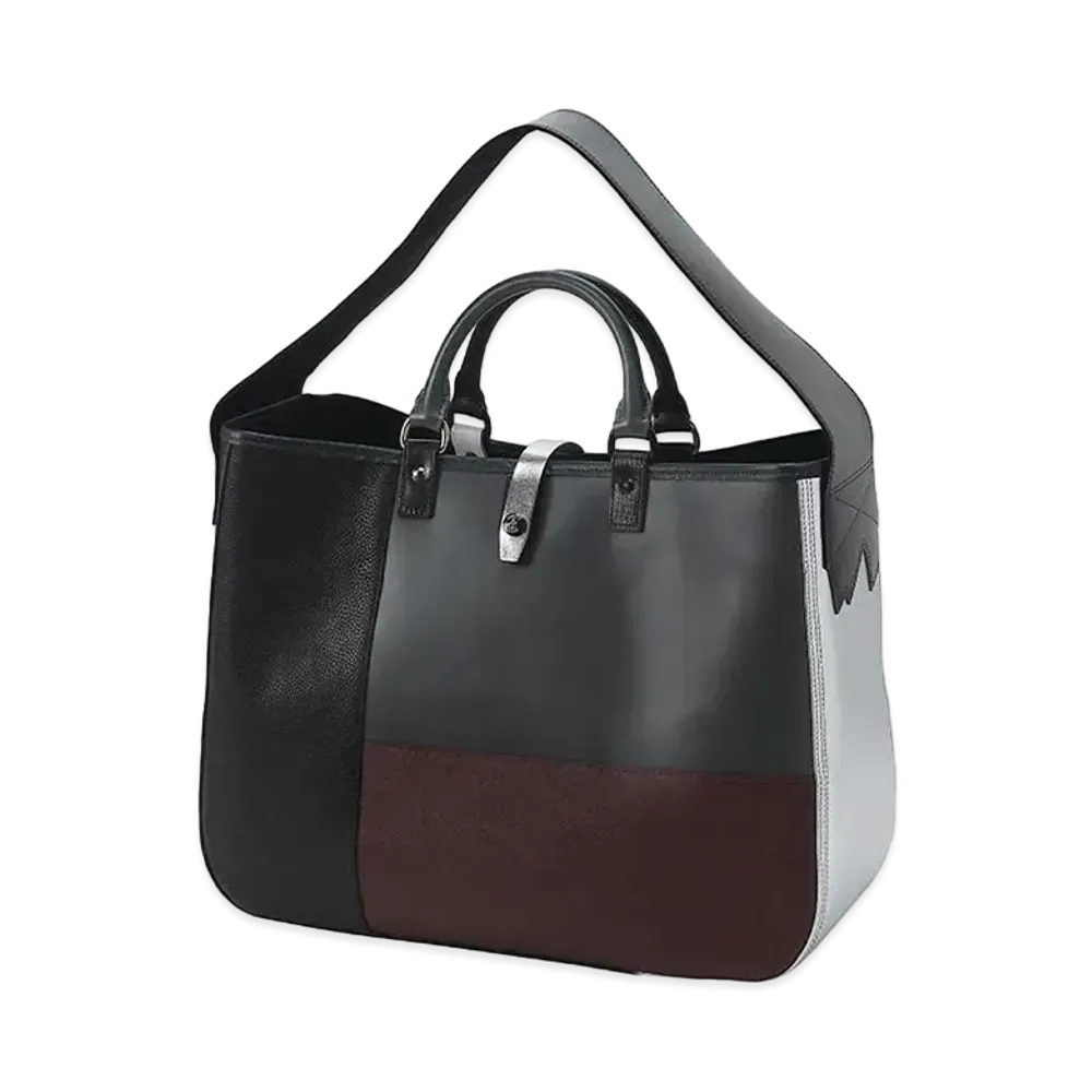 PORTER Core Leather 2Way Tote Bag (L) "Crazy Pattern"