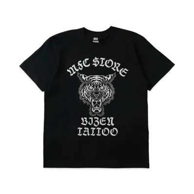 MFC STORE x 彫師美漸-Bizen Tiger T-Shirt "Black"