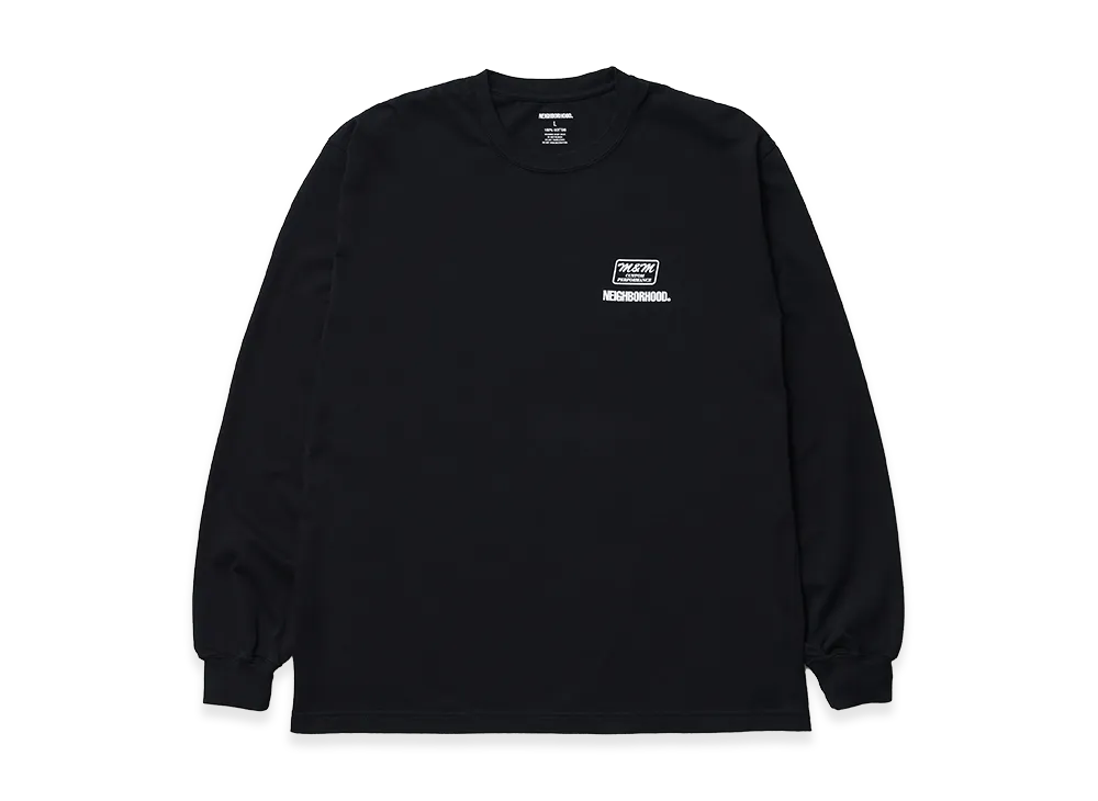 NEIGHBORHOOD x M&M . Tee LS "Black"