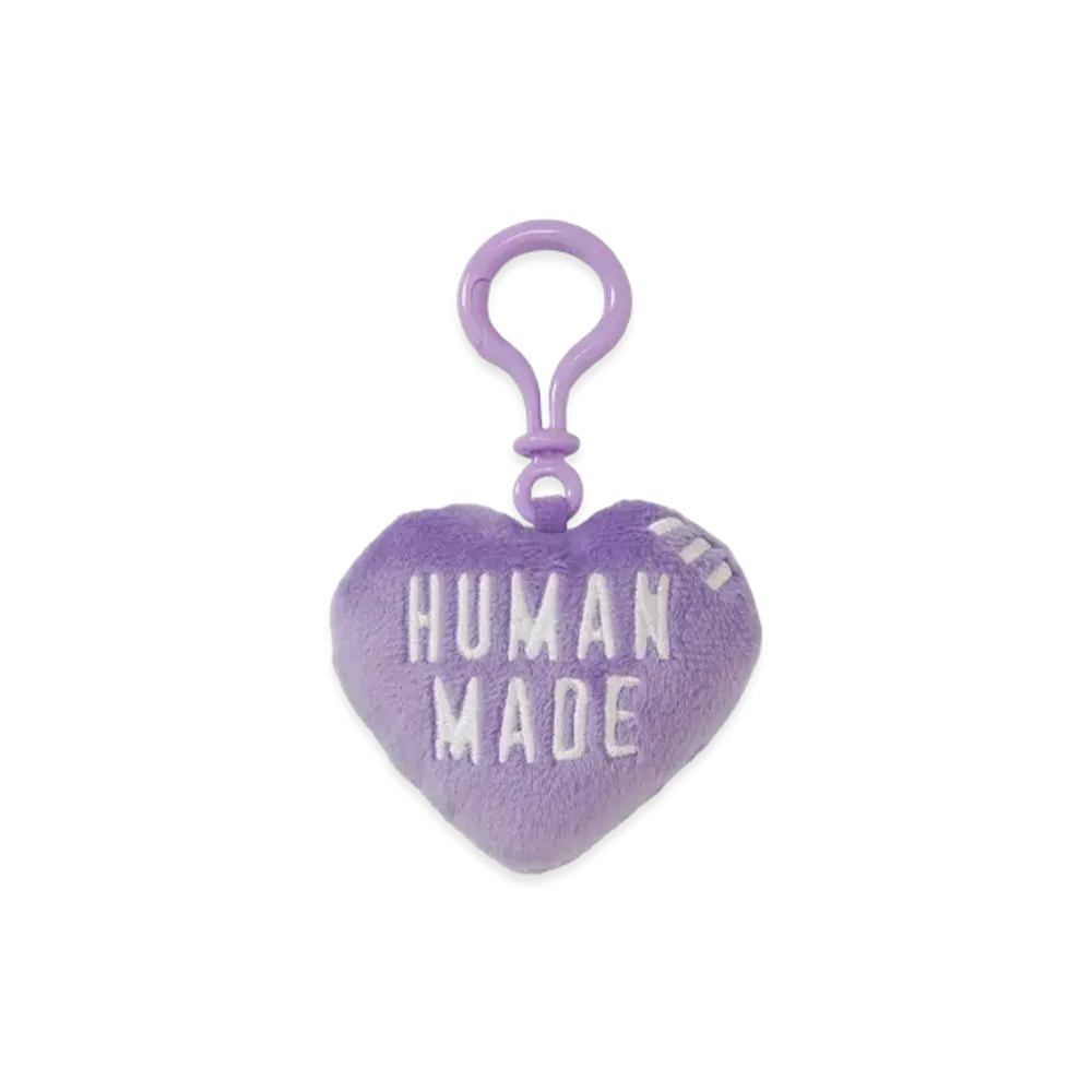 HUMAN MADE Stuffed Heart Key Charm "Purple"