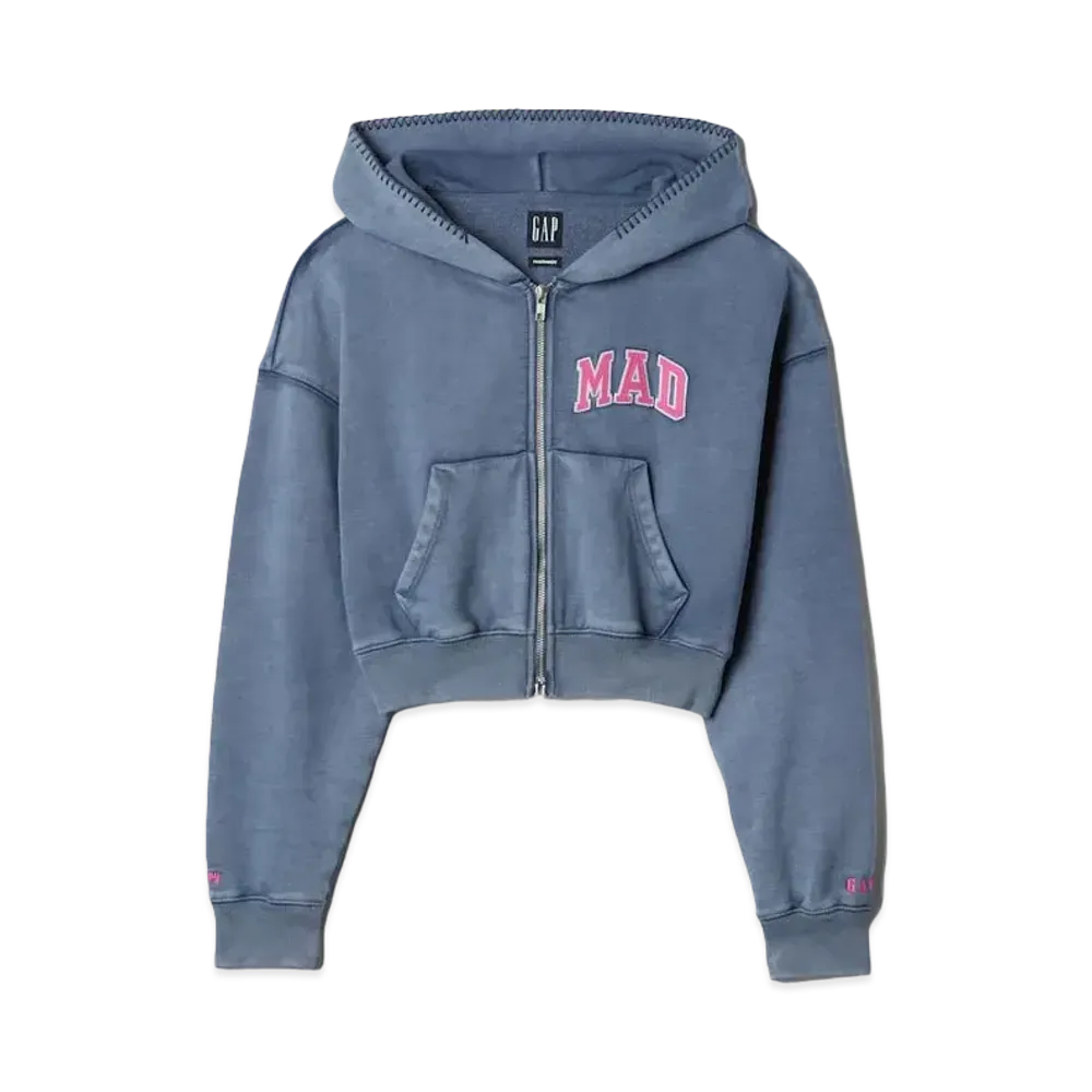 GAP x Madhappy Zip Up Cropped Parker "Coastal"