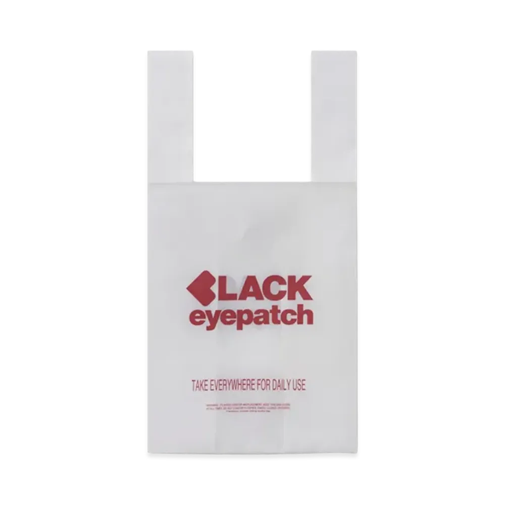 BlackEyePatch Pharmacy Logo Elastic Fold Bag "White"