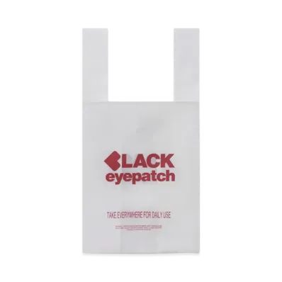 BlackEyePatch Pharmacy Logo Elastic Fold Bag "White"