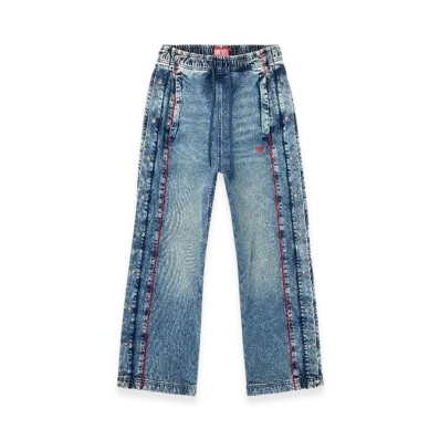 Diesel Relaxed Jeans D-Axfor "Medium Blue"