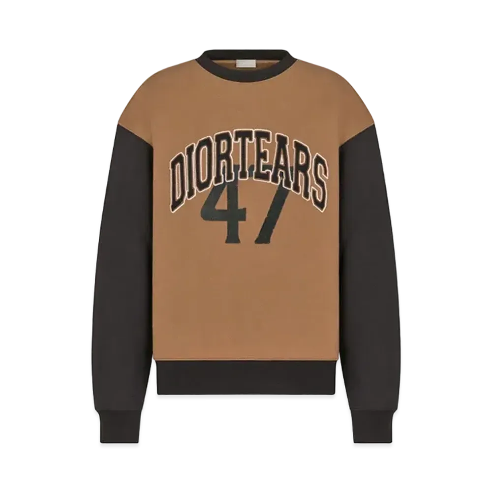 Dior Tears Oversized Sweatshirt "Brown"