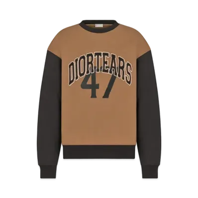 Dior Tears Oversized Sweatshirt "Brown"
