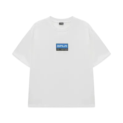 SPLR Label Logo Tee "Blue"