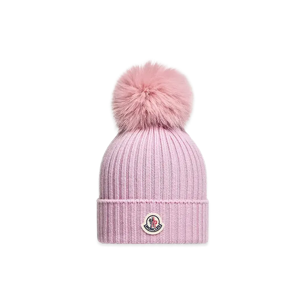 MONCLER Kids Hats "Pink"