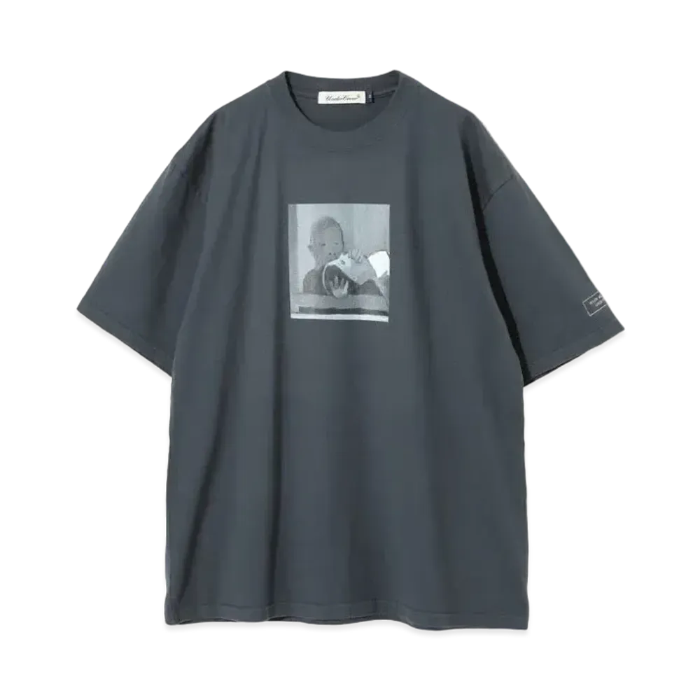 UNDERCOVER Cotton T-Shirt "Blue Gray"