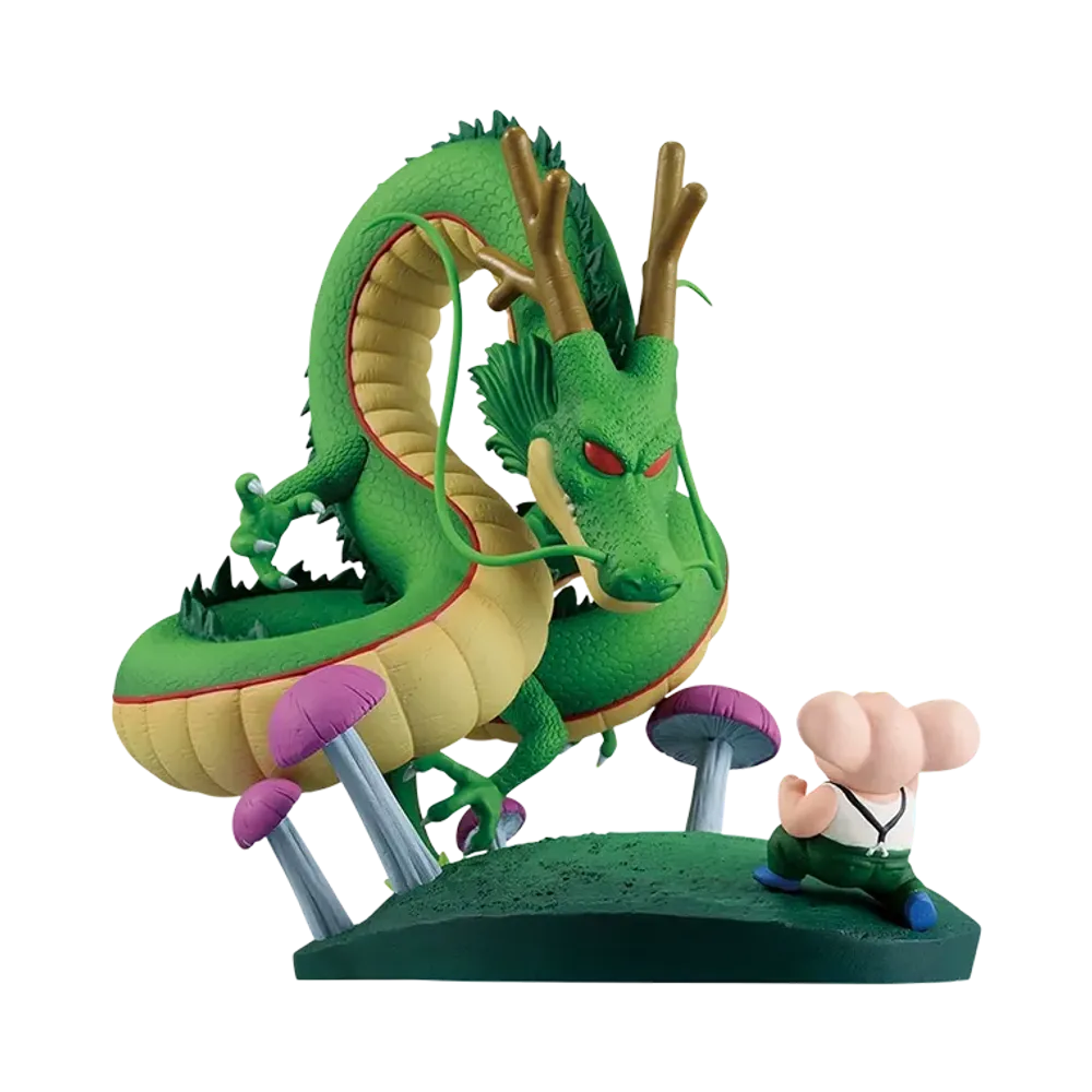BANDAI "Ichiban Kuji" -Dragon Ball DRAGON HISTORY II- B Prize Oolong & Shenron Revible Moment