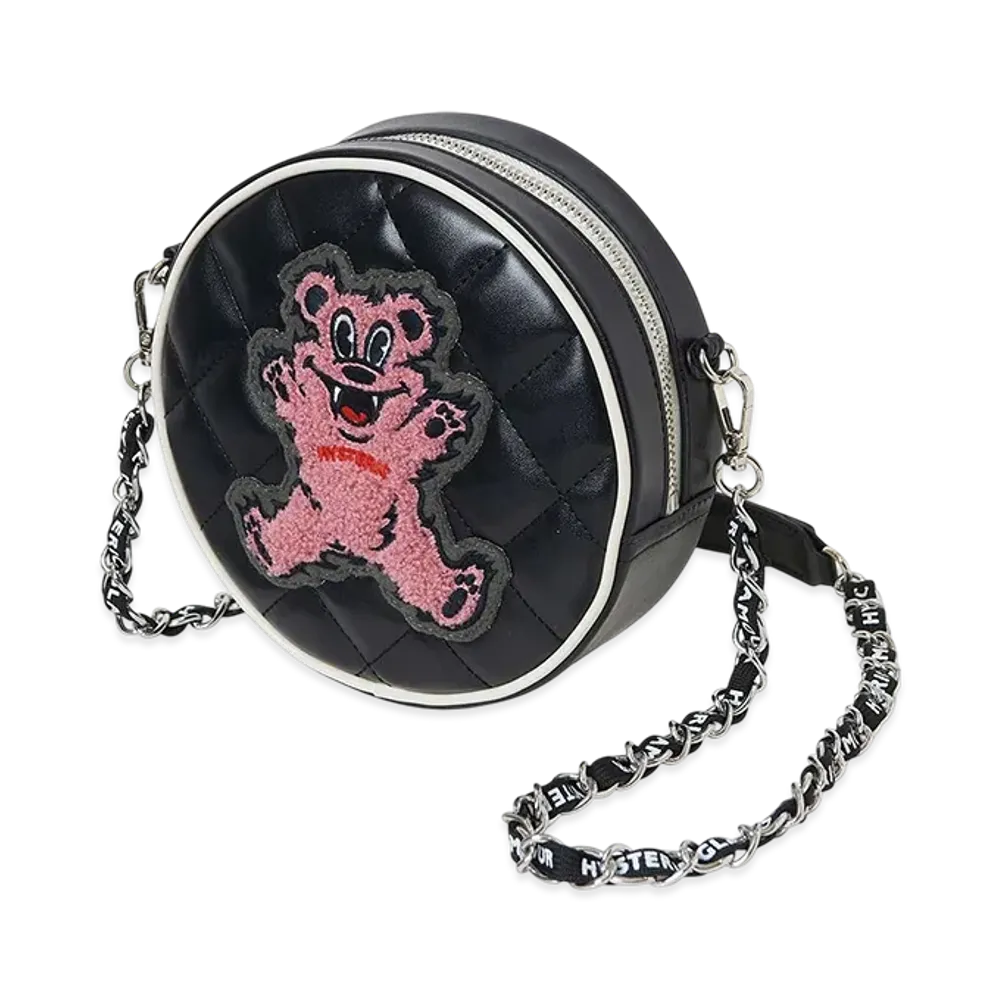 HYSTERIC GLAMOUR FIRE BEAR Shoulder Bag "Black"
